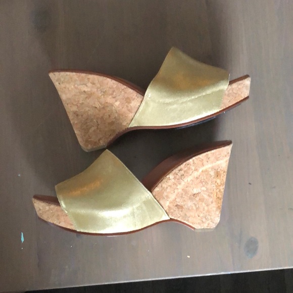 NEW Vintage Diane con Furstenberg wedge sandals - Picture 6 of 12
